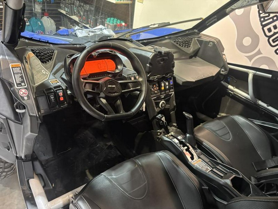 2020 Can-Am® Maverick™ X3 X™ rs Turbo RR Hyper Silver, Intense Blue & Manta Green