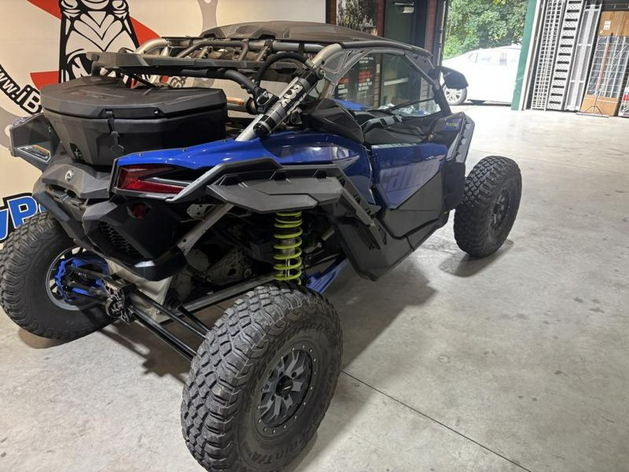 2020 Can-Am® Maverick™ X3 X™ rs Turbo RR Hyper Silver, Intense Blue & Manta Green