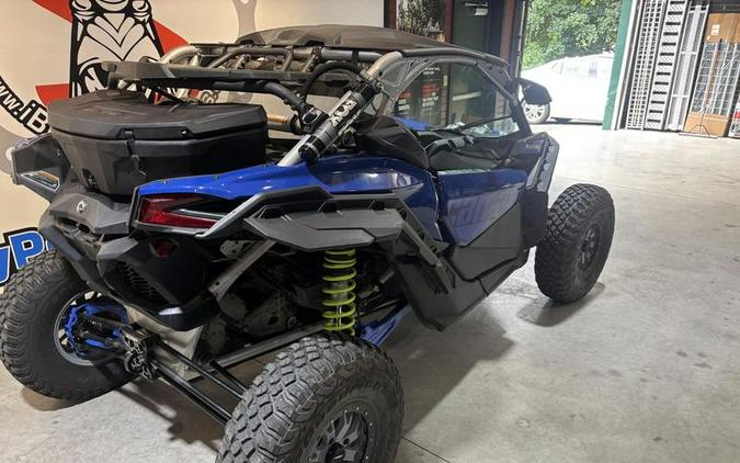 2020 Can-Am® Maverick™ X3 X™ rs Turbo RR Hyper Silver, Intense Blue & Manta Green