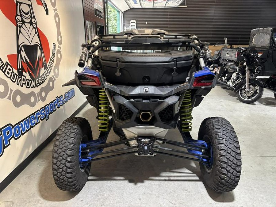 2020 Can-Am® Maverick™ X3 X™ rs Turbo RR Hyper Silver, Intense Blue & Manta Green