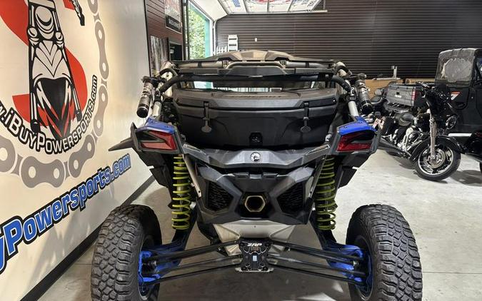 2020 Can-Am® Maverick™ X3 X™ rs Turbo RR Hyper Silver, Intense Blue & Manta Green