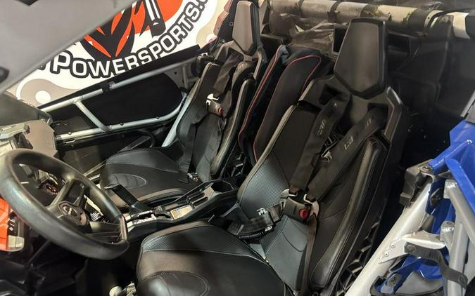 2020 Can-Am® Maverick™ X3 X™ rs Turbo RR Hyper Silver, Intense Blue & Manta Green