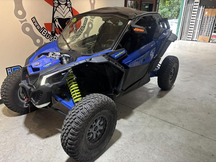 2020 Can-Am® Maverick™ X3 X™ rs Turbo RR Hyper Silver, Intense Blue & Manta Green