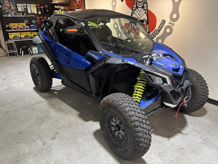 2020 Can-Am® Maverick™ X3 X™ rs Turbo RR Hyper Silver, Intense Blue & Manta Green