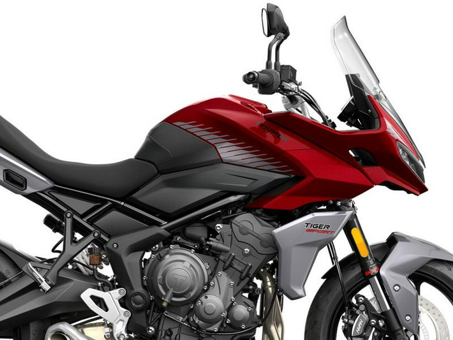 2022 Triumph Tiger Sport 660 Korosi Red/Graphite