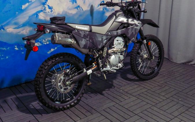 2024 Kawasaki KLX®300 Cypher Camo Gray