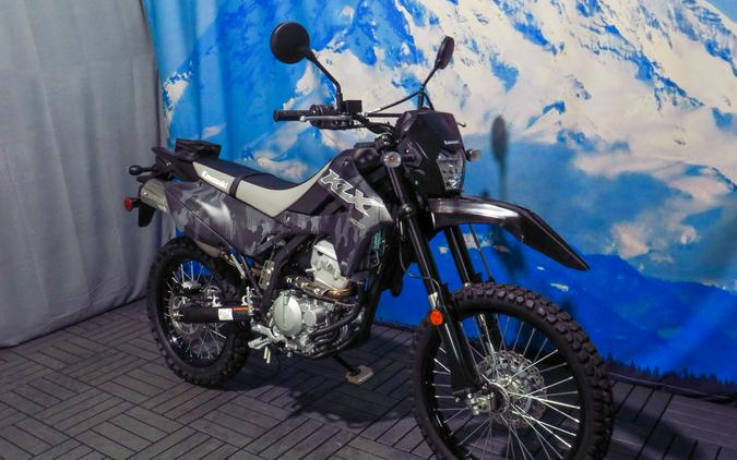 2024 Kawasaki KLX®300 Cypher Camo Gray