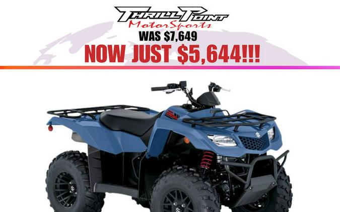 2025 Suzuki KingQuad 400ASi SE