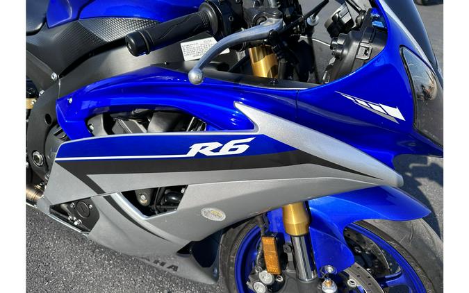 2015 Yamaha YZF-R6