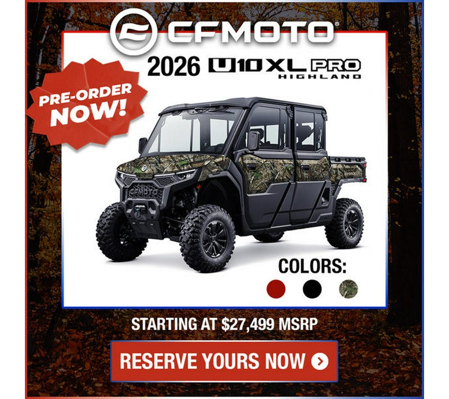2026 CFMOTO UFORCE U10 XL Pro Highland