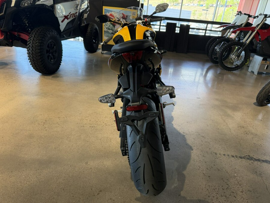 2026 Triumph Daytona 660 Cosmic Yellow