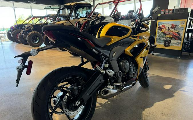 2026 Triumph Daytona 660 Cosmic Yellow