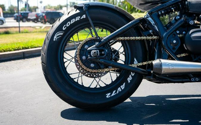 2023 Triumph Bonneville Bobber Matte Storm Grey/Matte Ironstone