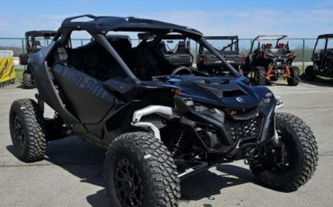 2024 Can-Am® Maverick R X RS with Smart-Shox Triple Black