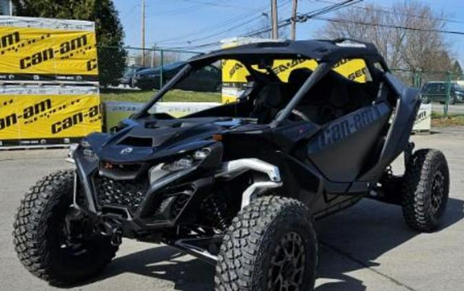 2024 Can-Am® Maverick R X RS with Smart-Shox Triple Black