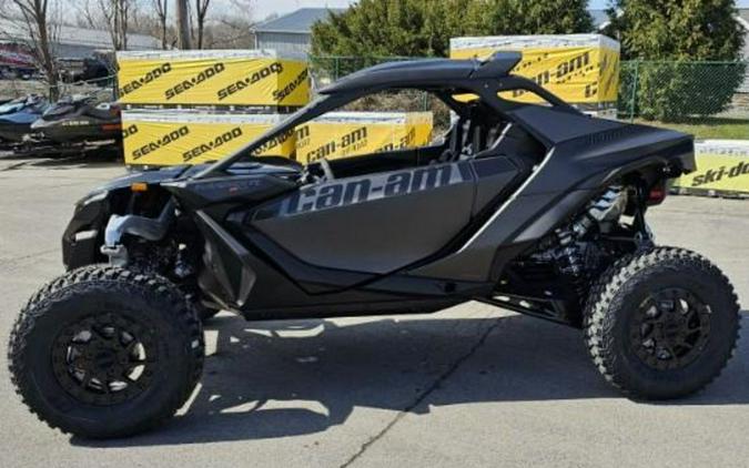 2024 Can-Am® Maverick R X RS with Smart-Shox Triple Black