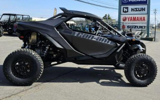 2024 Can-Am® Maverick R X RS with Smart-Shox Triple Black