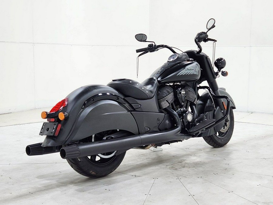 2019 Indian Motorcycle® Chief Dark Horse® Thunder Black Smoke
