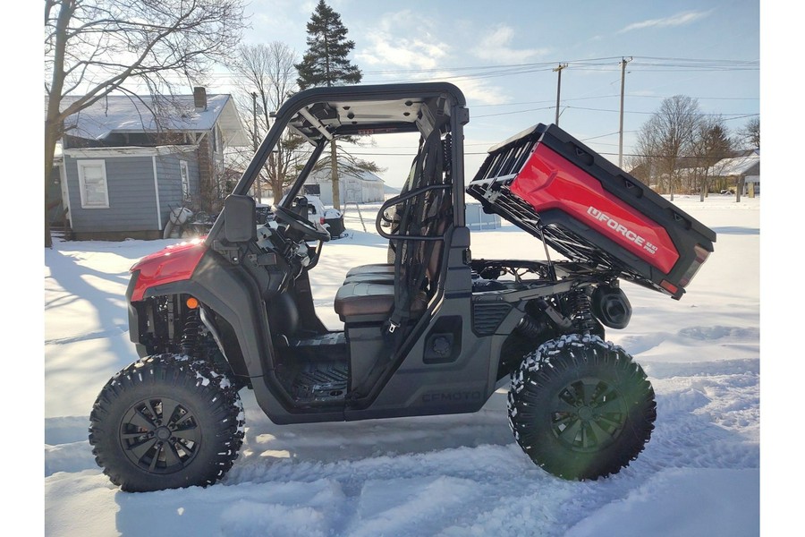 2026 CFMOTO UForce U10 Pro - Red - 1/2 off freight!