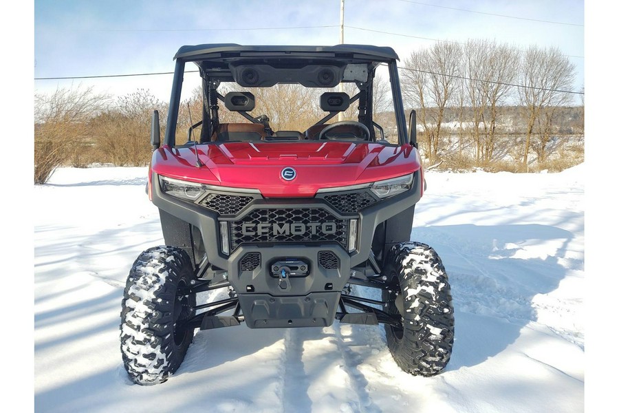 2026 CFMOTO UForce U10 Pro - Red - 1/2 off freight!