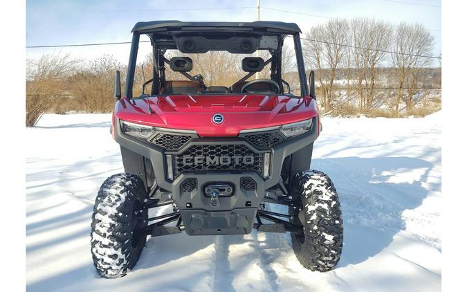 2026 CFMOTO UForce U10 Pro - Red - 1/2 off freight!