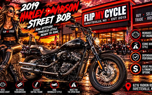 2019 HARLEY-DAVIDSON FXBB - F053826