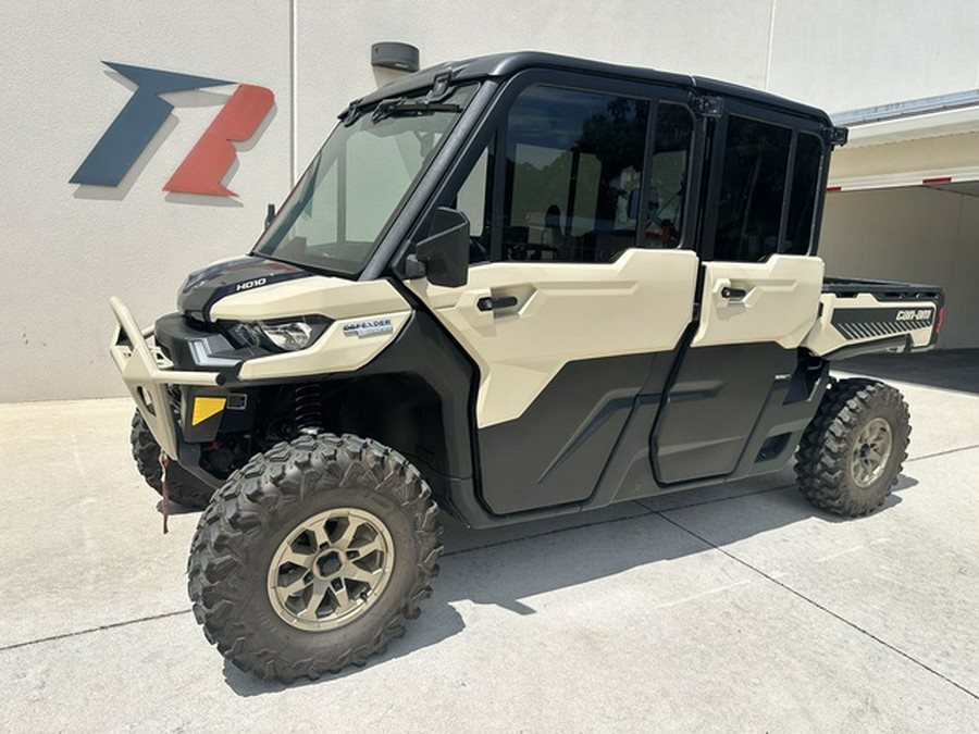 2025 Can-Am Defender MAX Limited HD10 Desert Tan & Stealth Black