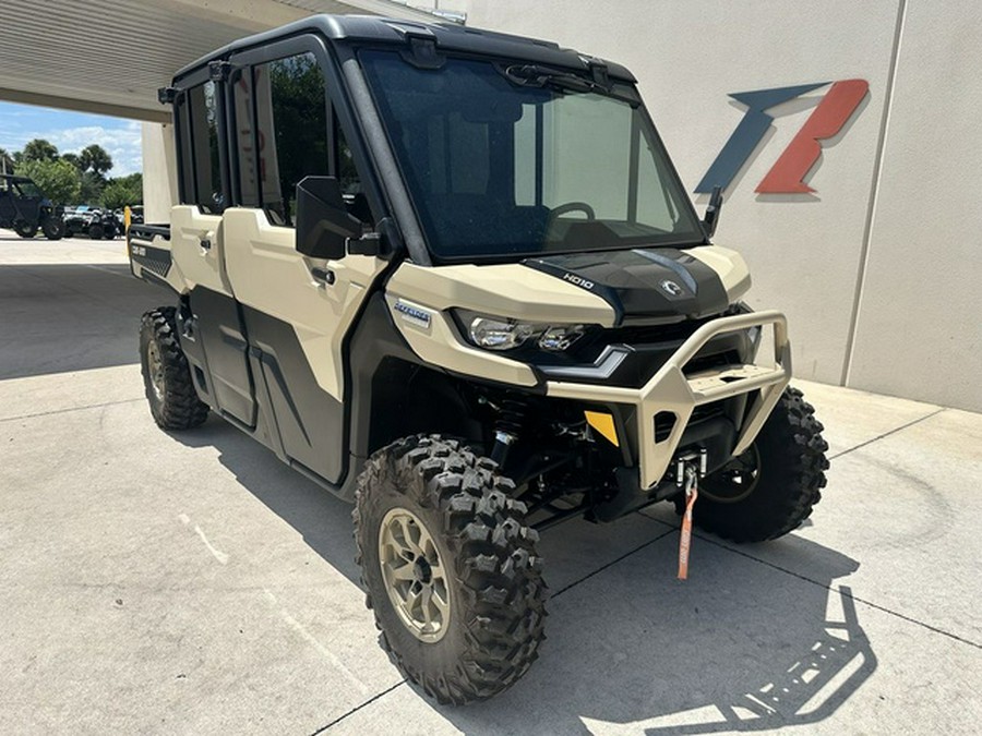 2025 Can-Am Defender MAX Limited HD10 Desert Tan & Stealth Black