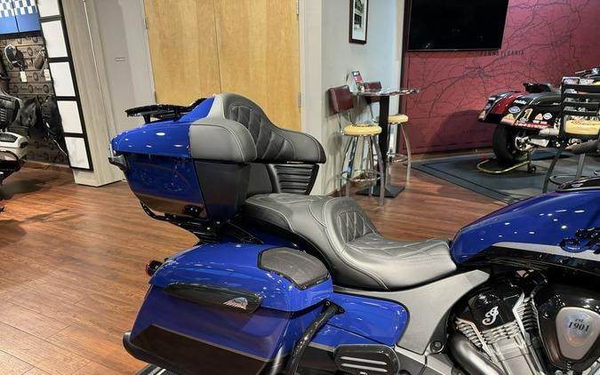 2024 Indian Motorcycle® Pursuit® Dark Horse® with PowerBand Audio Package Springfield Blue