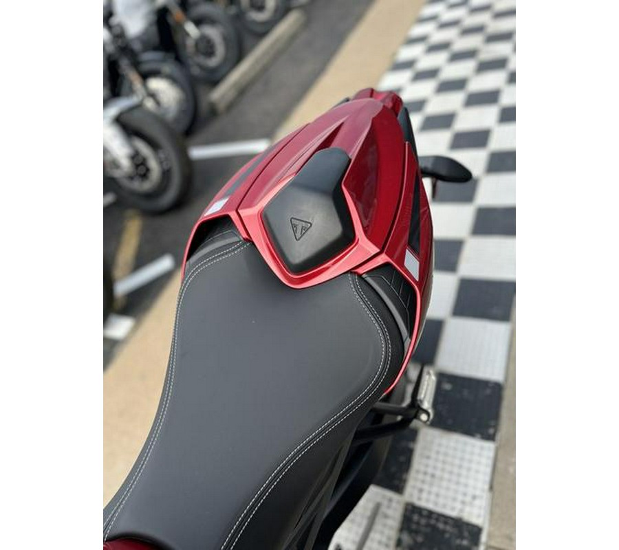 2024 Triumph Street Triple 765 RS Carnival Red