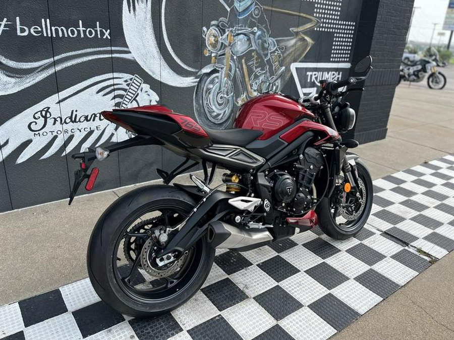 2024 Triumph Street Triple 765 RS Carnival Red