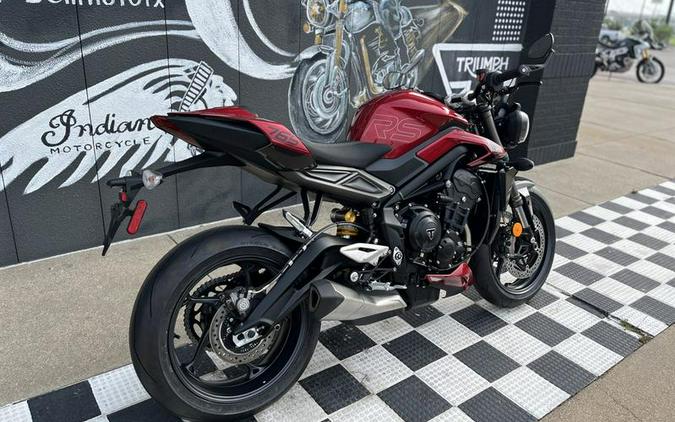 2024 Triumph Street Triple 765 RS Carnival Red