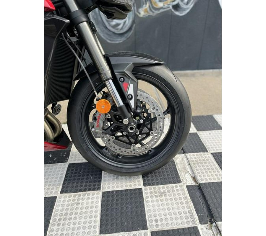 2024 Triumph Street Triple 765 RS Carnival Red