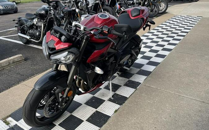 2024 Triumph Street Triple 765 RS Carnival Red