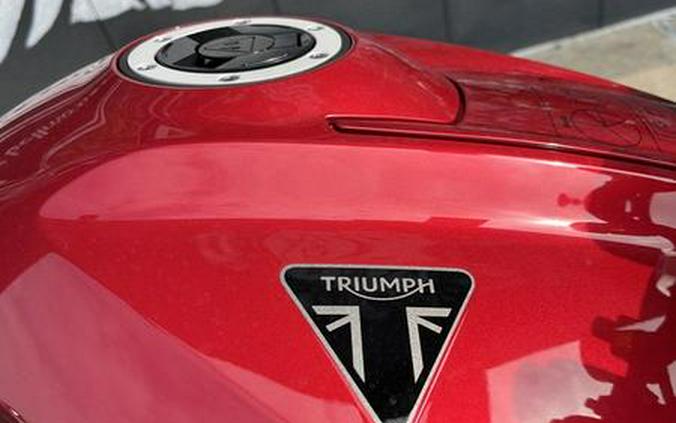 2024 Triumph Street Triple 765 RS Carnival Red