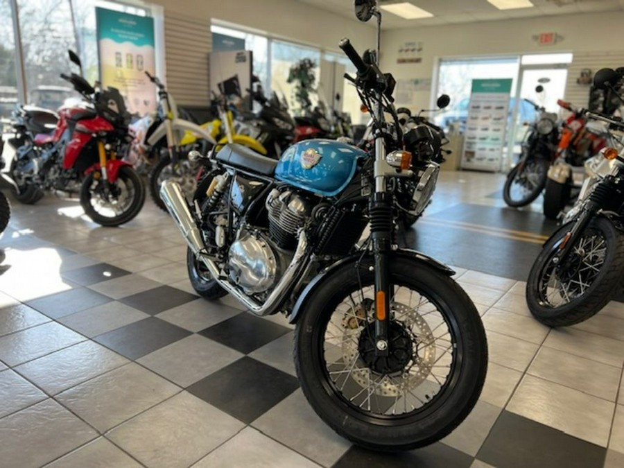 2023 Royal Enfield INT650 Ventura Blue