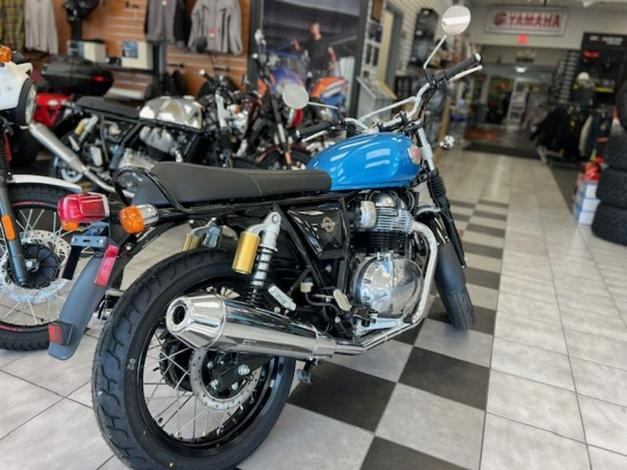 2023 Royal Enfield INT650 Ventura Blue