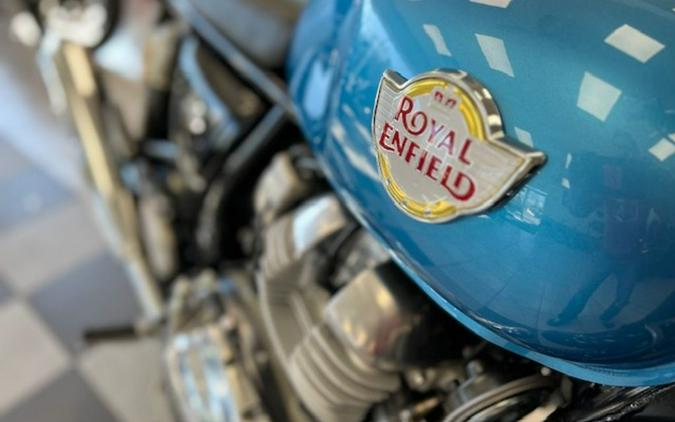 2023 Royal Enfield INT650 Ventura Blue