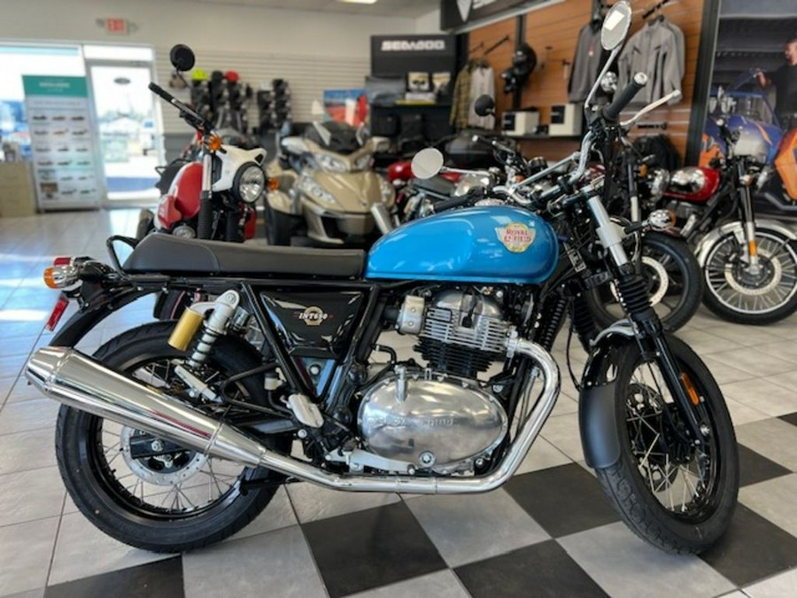 2023 Royal Enfield INT650 Ventura Blue