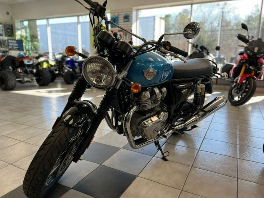 2023 Royal Enfield INT650 Ventura Blue