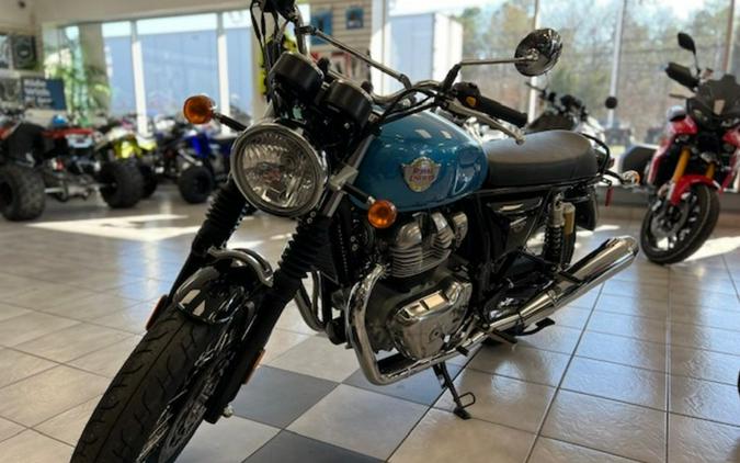 2023 Royal Enfield INT650 Ventura Blue