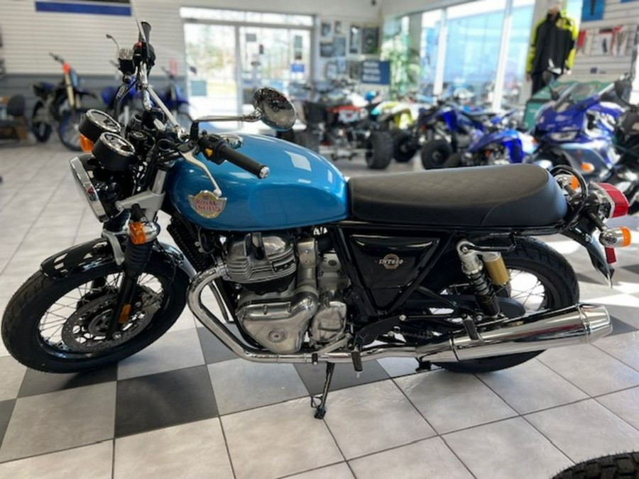 2023 Royal Enfield INT650 Ventura Blue