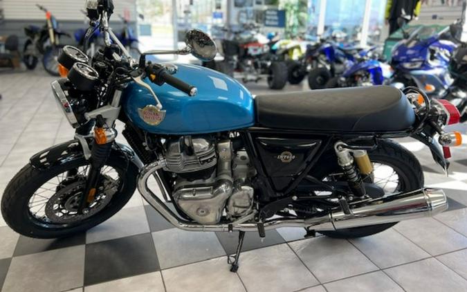 2023 Royal Enfield INT650 Ventura Blue