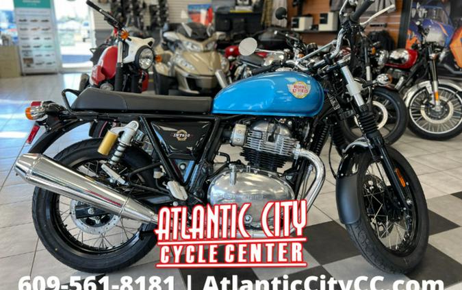 2023 Royal Enfield INT650 Ventura Blue