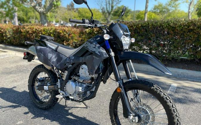 2024 Kawasaki KLX®300 Cypher Camo Gray