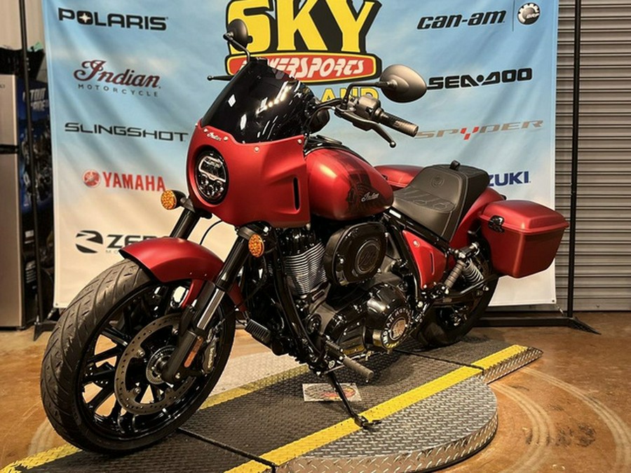 2025 Indian Sport Chief RT Sunset Red Smoke