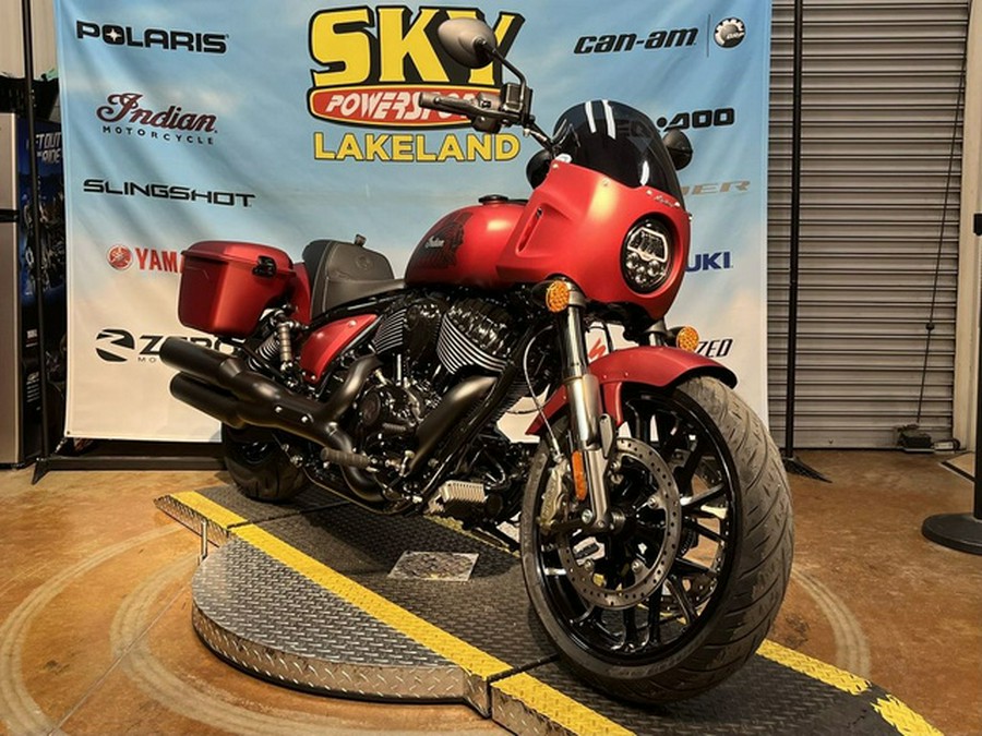 2025 Indian Sport Chief RT Sunset Red Smoke