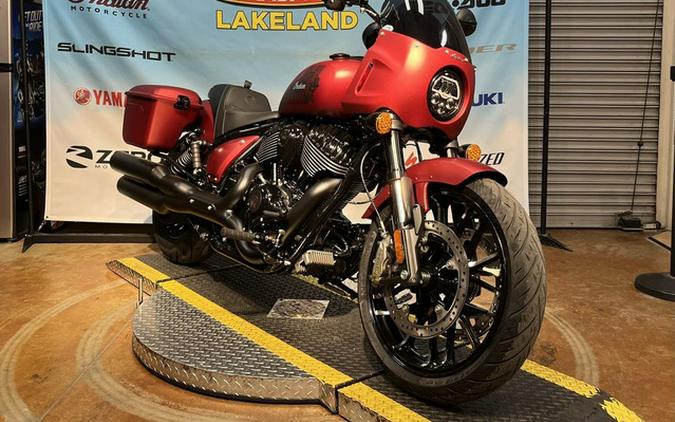 2025 Indian Sport Chief RT Sunset Red Smoke