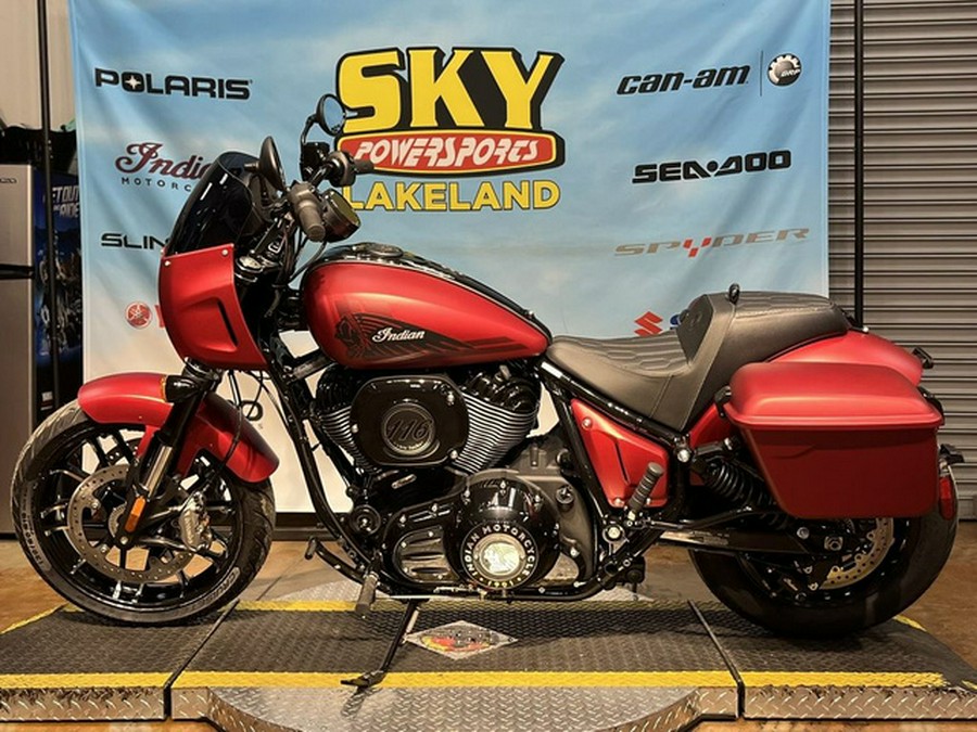 2025 Indian Sport Chief RT Sunset Red Smoke