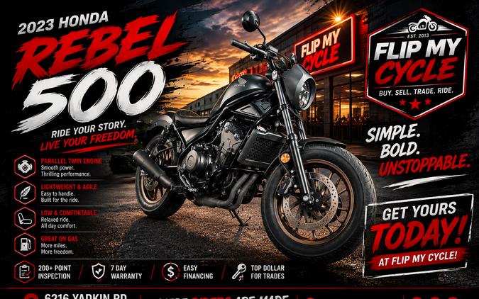 2023 HONDA CMX500 (REBEL 500) - F601546